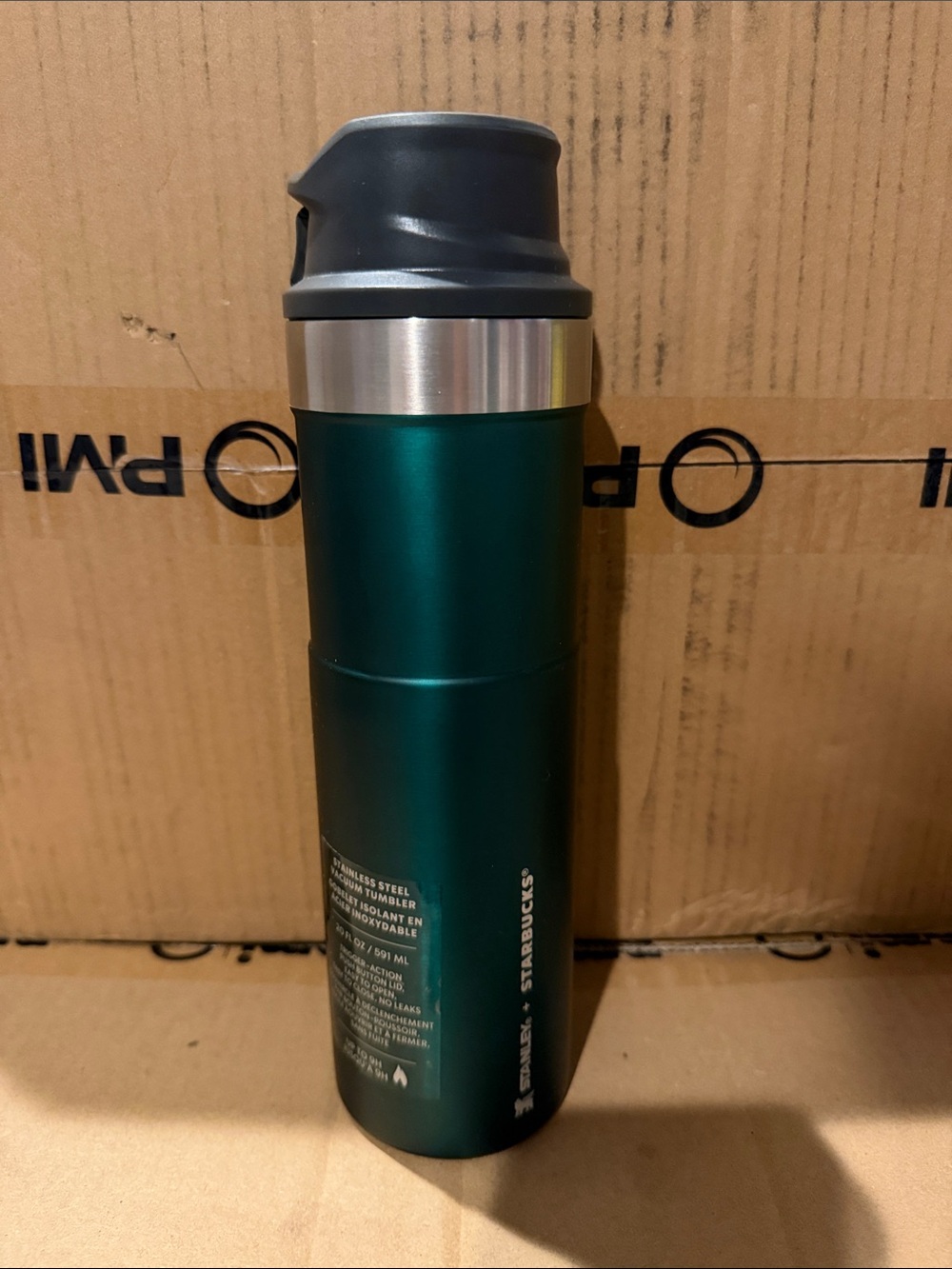 Starbucks Stainless Steel Emerald Green Travel Tumbler